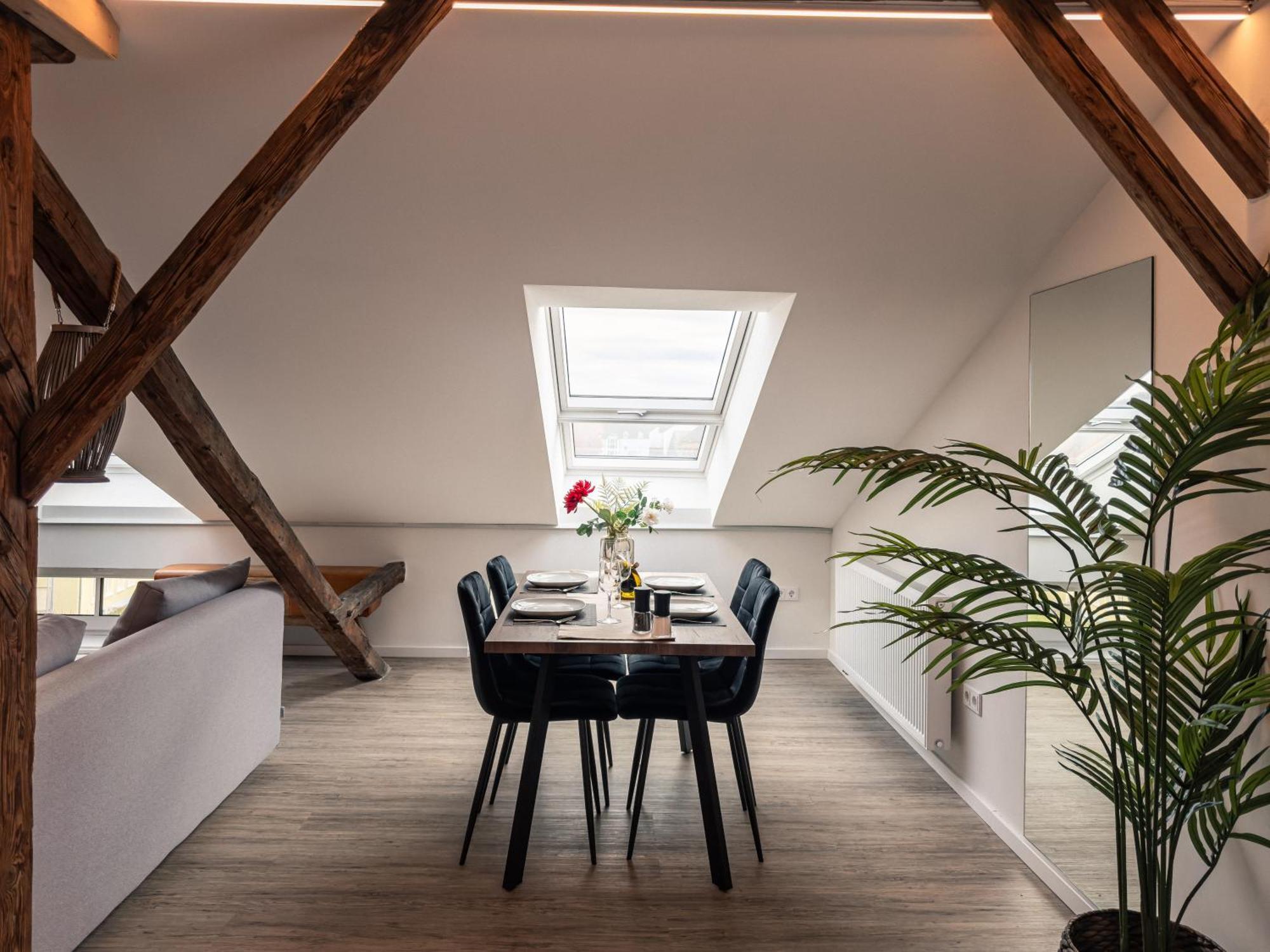 Crest - Riverside Lofts Mit Parken I Balkon I Kueche I Regendusche Passau Extérieur photo